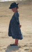 Peder Severin Kroyer, Little girl standing on Skagen's southern Beach